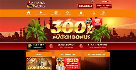 Saharasands casino mobile